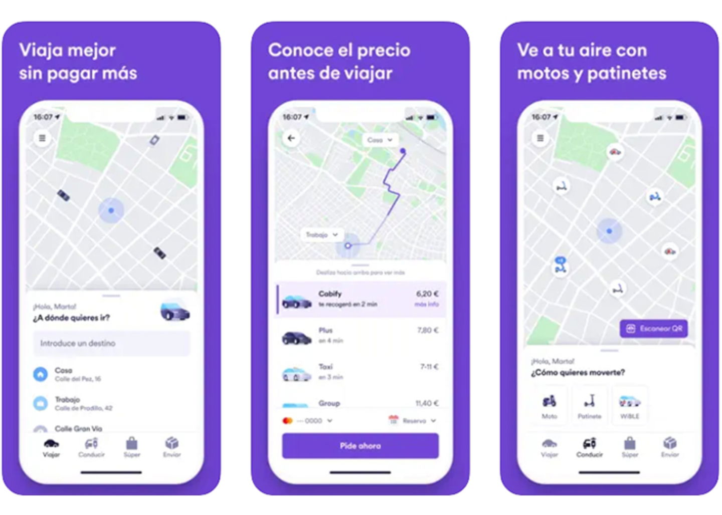 Viajes exclusivos y sin estres - Cabify es tu eleccion inteligente