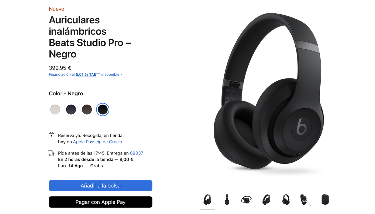 Beats Studio Pro Headphones Are Now Available In Spain GEARRICE
