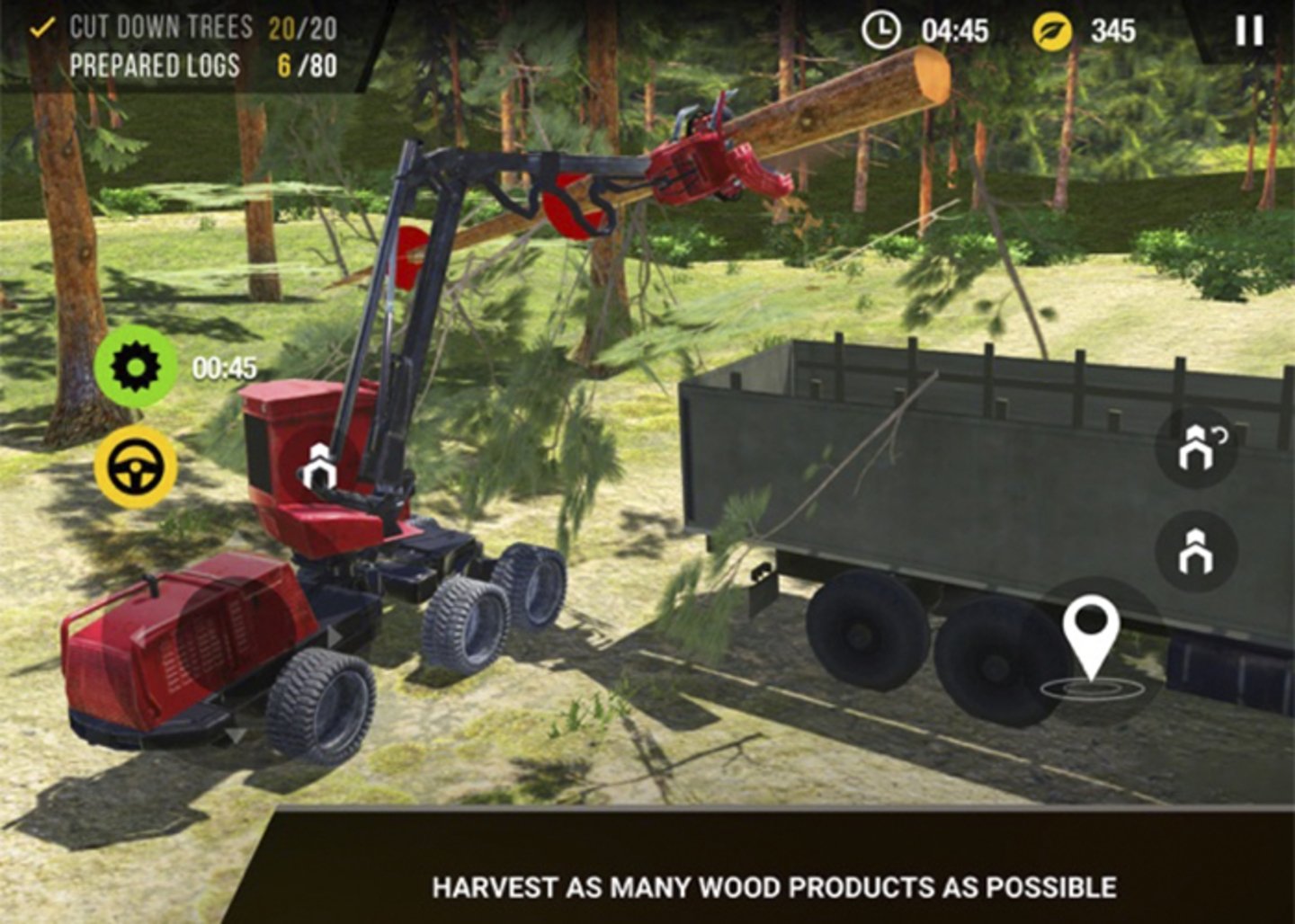 Forest Tractor 3D - siembra diversion y cosecha emociones en tu propia granja