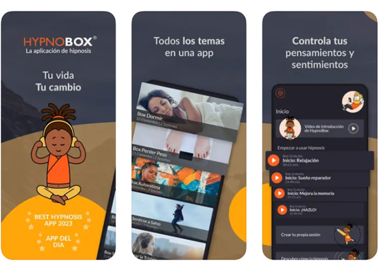 Descubre la serenidad con Hypnobox - hipnosis y meditacion para el bienestar