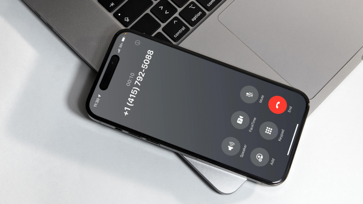 Cambio de lugar del botón llamadas en iOS 17
