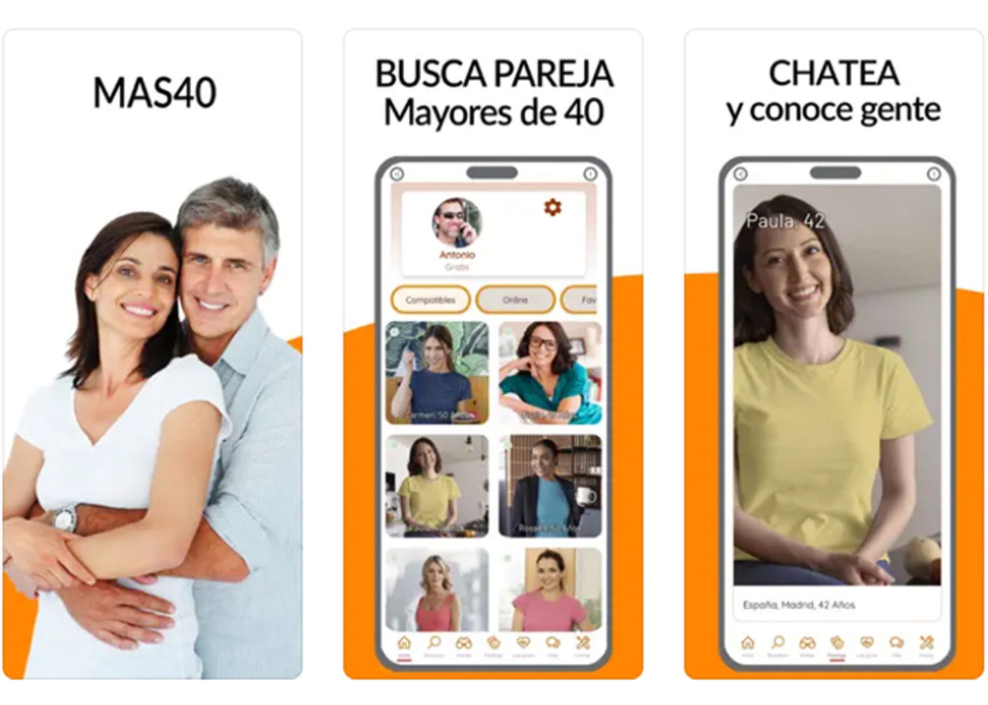 Encuentra el amor a los 40 o mas donde las citas y parejas te esperan