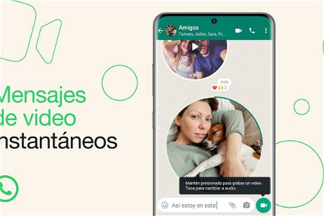 WhatsApp: cómo enviar mensajes de vídeo instantáneos