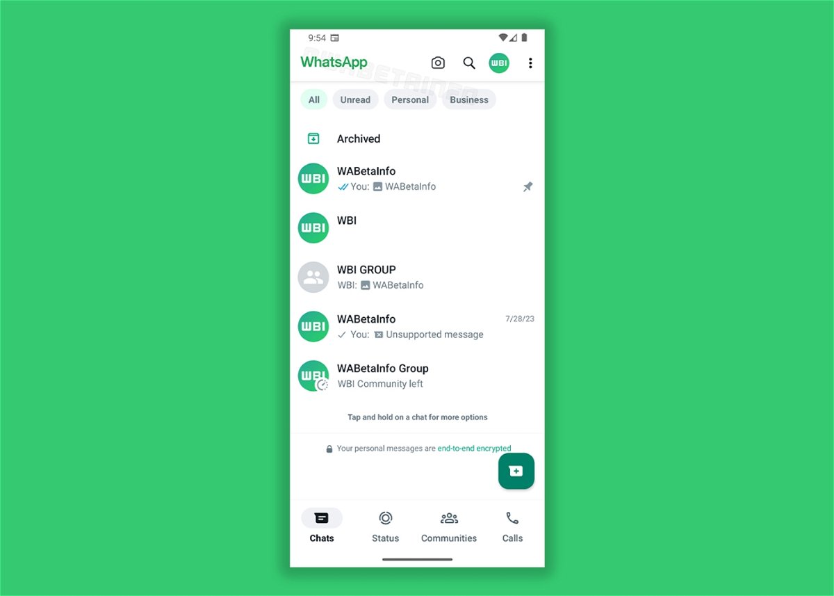 The New Whatsapp Interface Revealed In The Beta For Android Gearrice 0011
