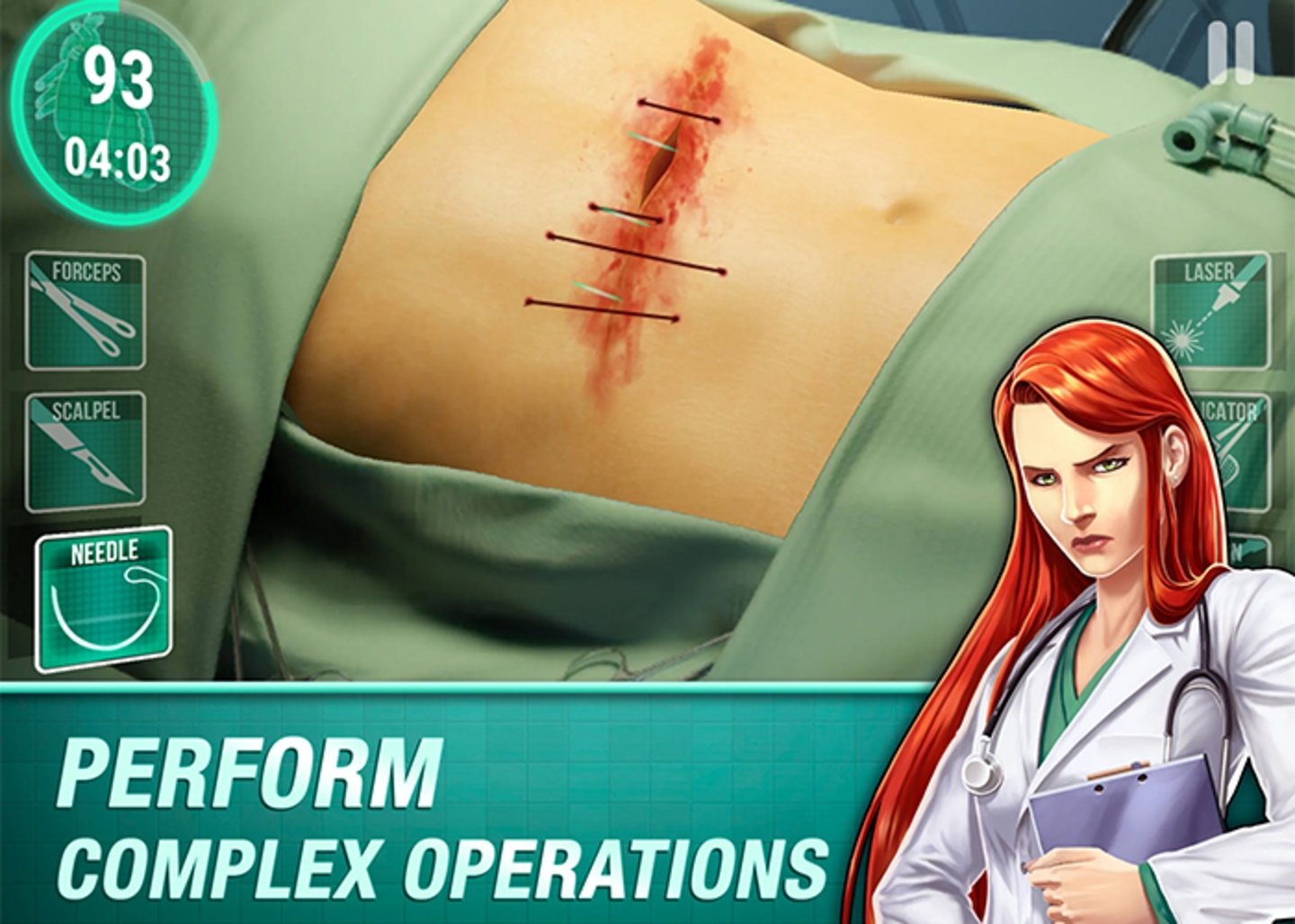 Salva vidas en tu pantalla - juega a Operate Now el simulador hospitalario