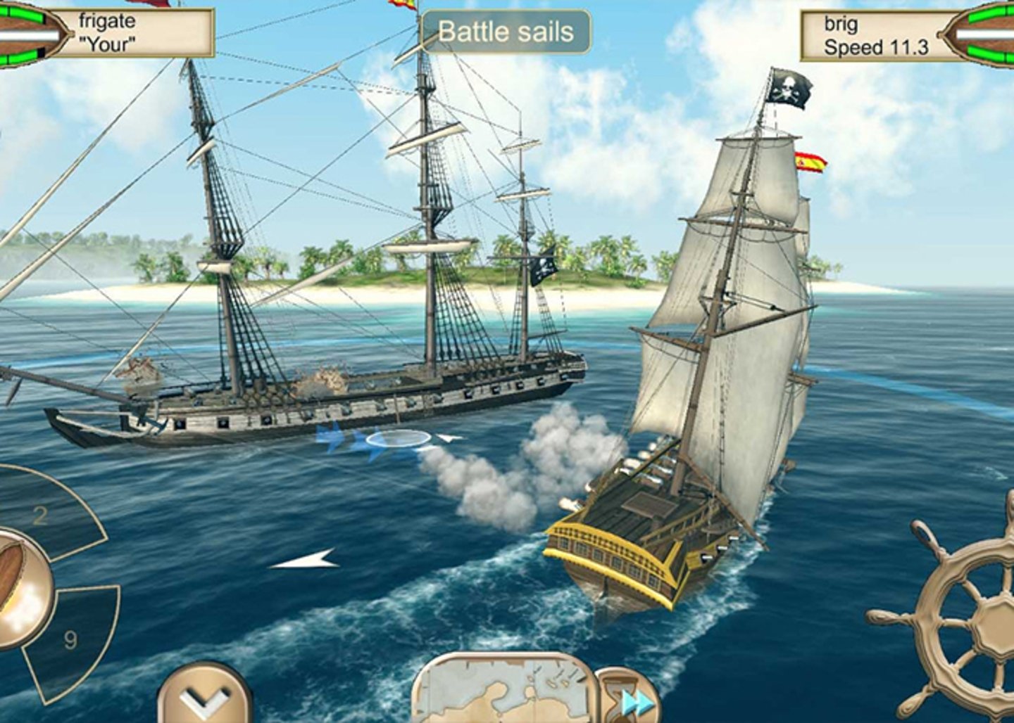 Navega pelea y conquista en The Pirate - Caribbean Hunt