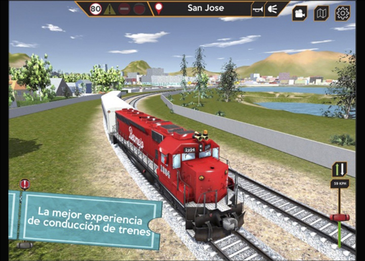 Viaja sin limites - simulador de trenes que te llevara a lugares asombrosos