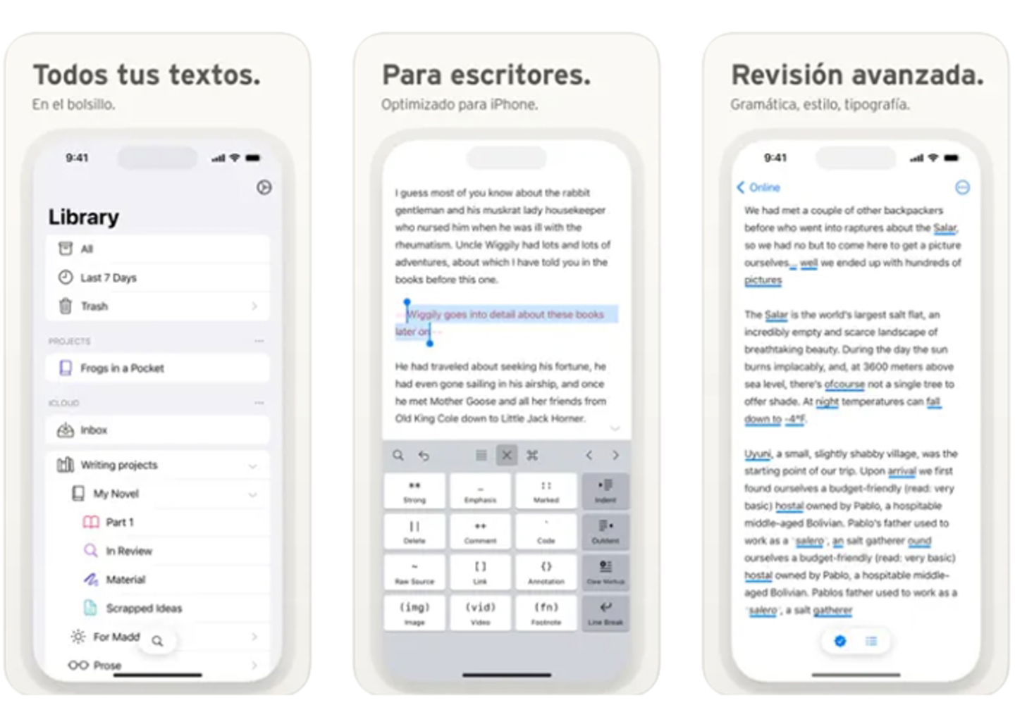 Ulysses - la herramienta esencial para autores y escritores