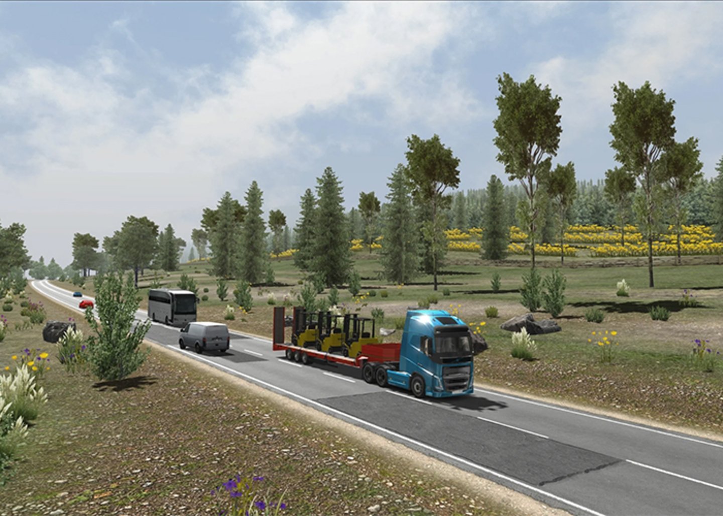 Conviertete en el rey de la carretera en Universal Truck Simulator