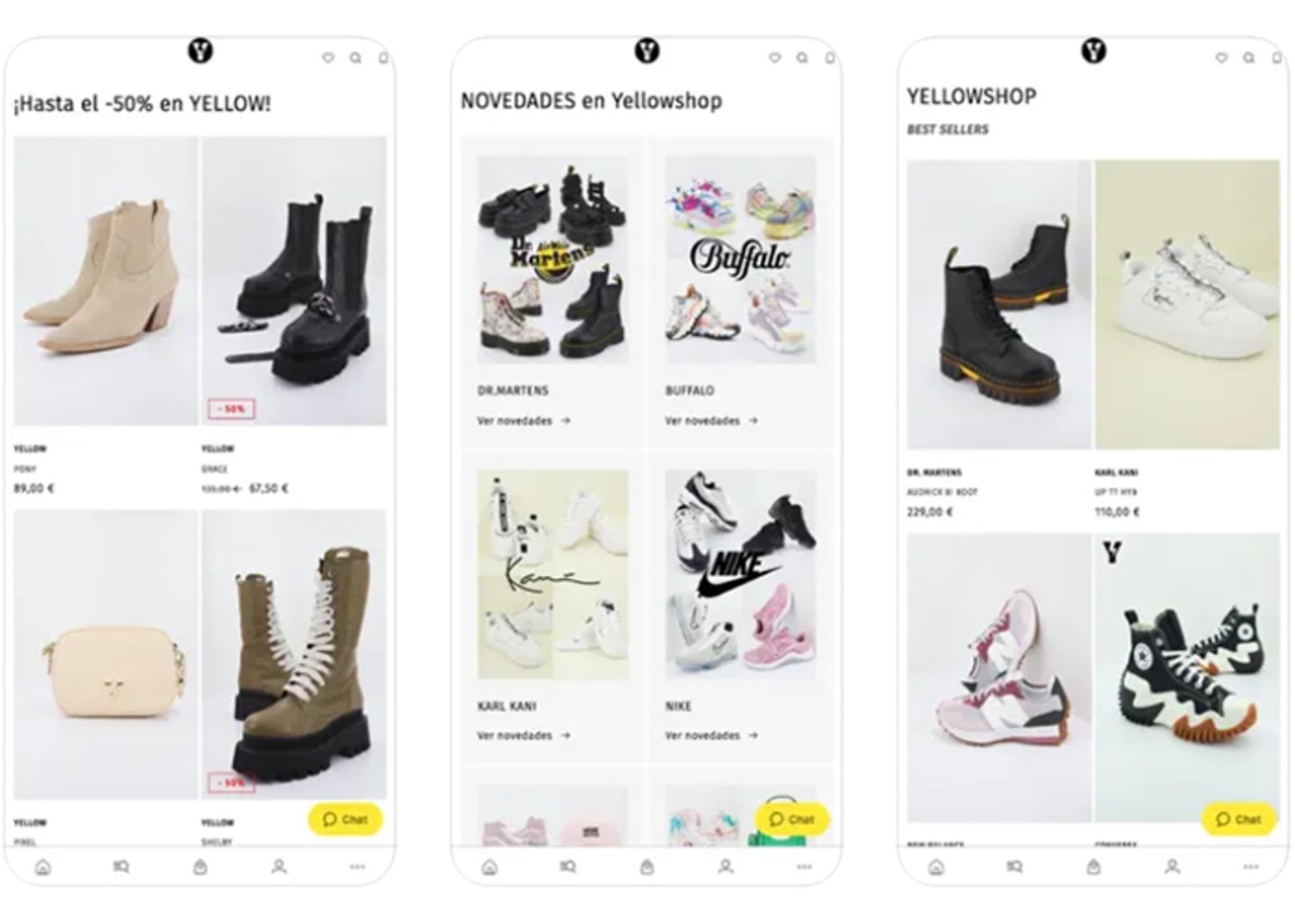Sneakers Buffalo de Mujer online en YellowShop – Yellowshop