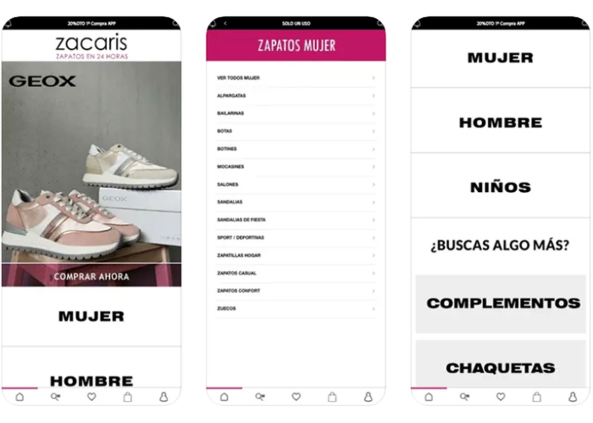 Mejores apps para comprar zapatos y zapatillas desde iPhone