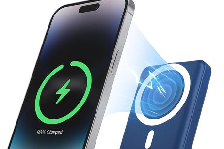 Esta batería externa tiene 10.000 mAh y se acopla magnéticamente a tu iPhone Esta batería externa tiene 10.000 mAh y se acopla magnéticamente a tu iPhone