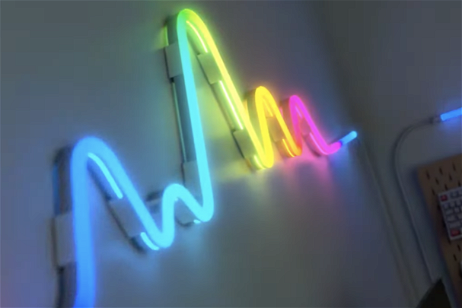 Estas espectaculares luces de neón de colores se controlan desde tu iPhone y tienen un descuento especial