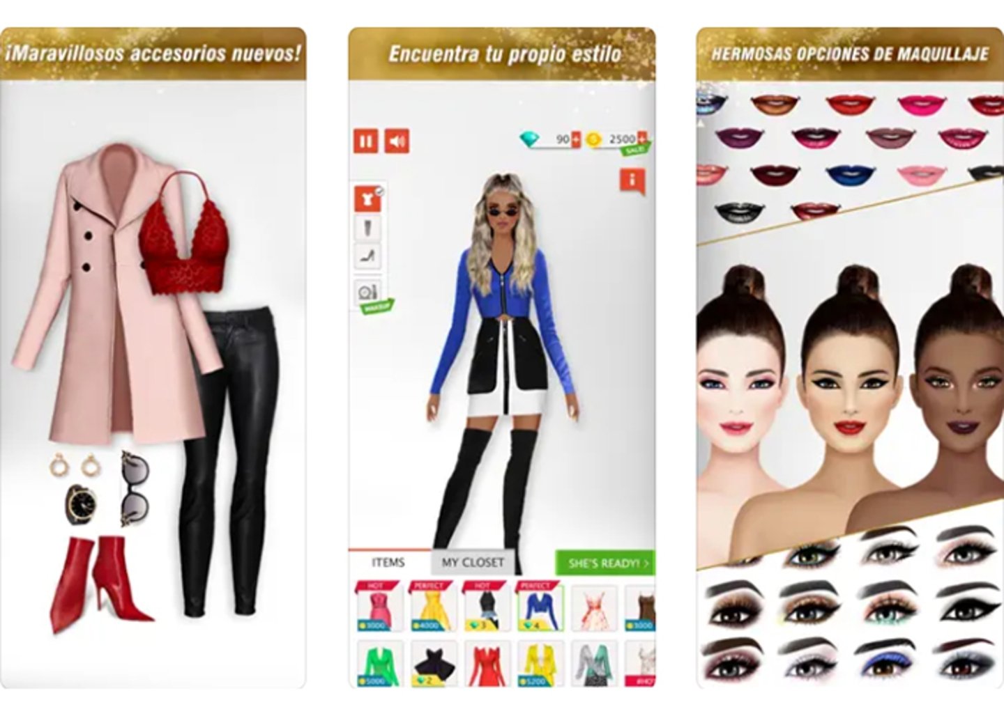Dress Up: diseñador de moda virtual para iOS
