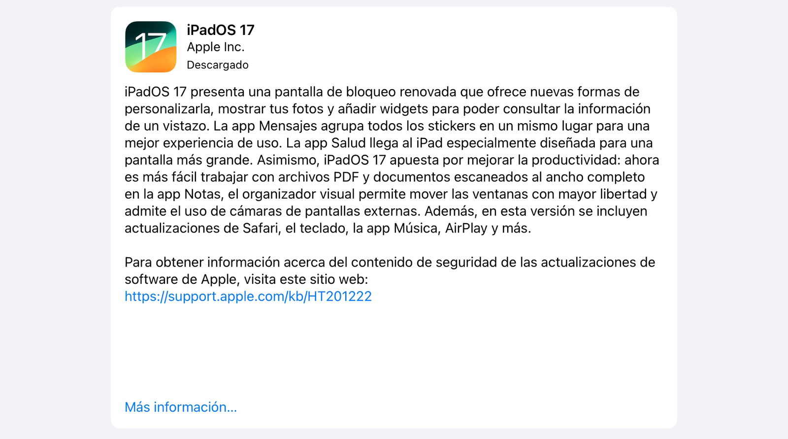 iPadOS 17