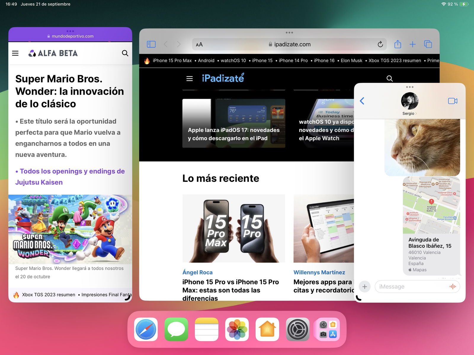 Novedades de iPadOS 17