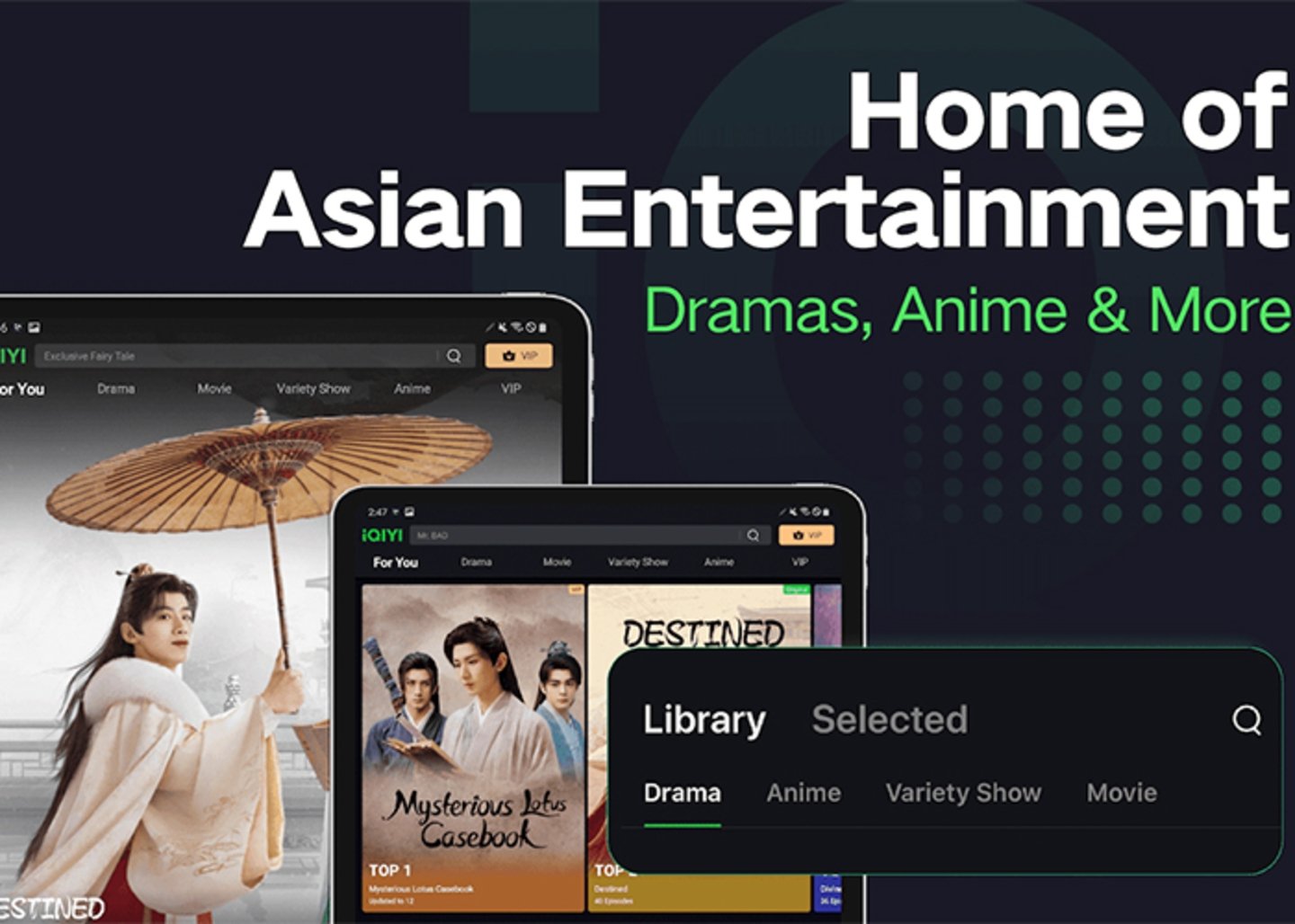 Descubre iQiyi - el hogar de dramas y anime