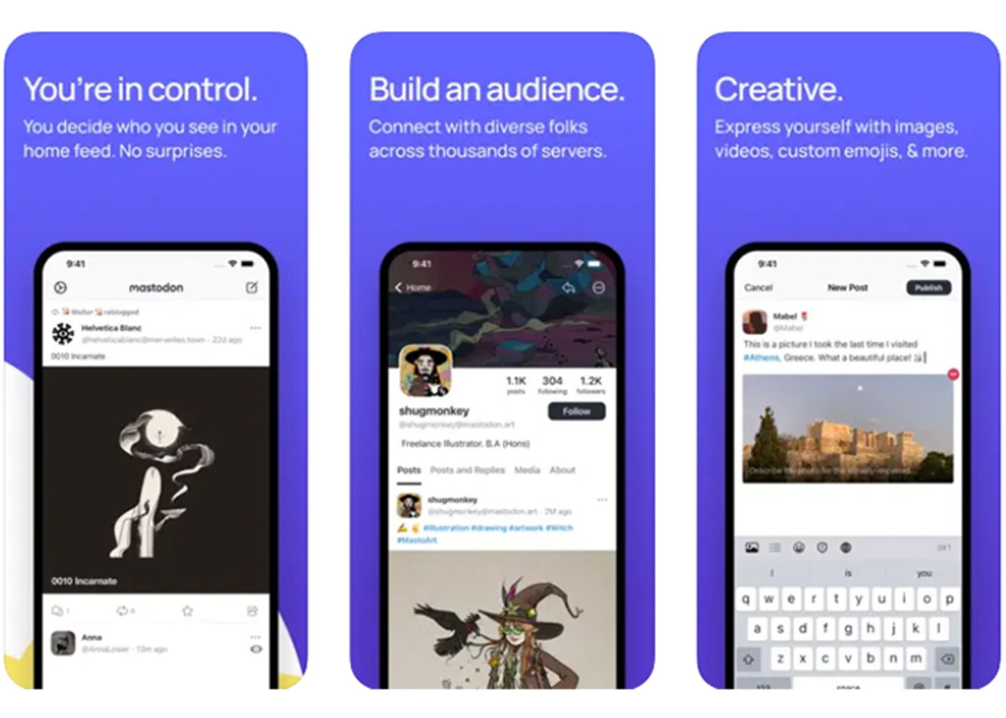 Tu comunidad tu estilo - Mastodon en tu iPhone y iPad