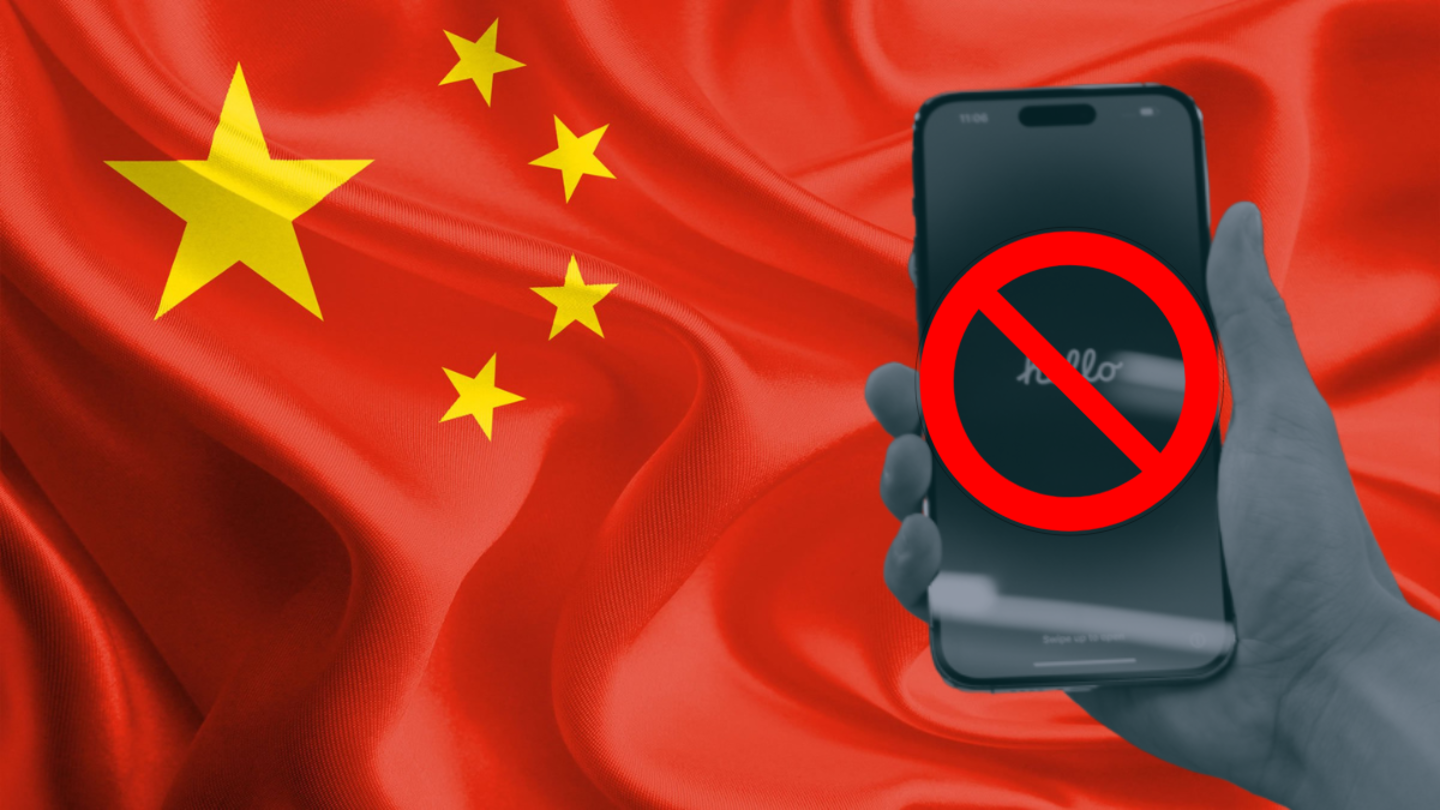 Prohíben iPhone en China