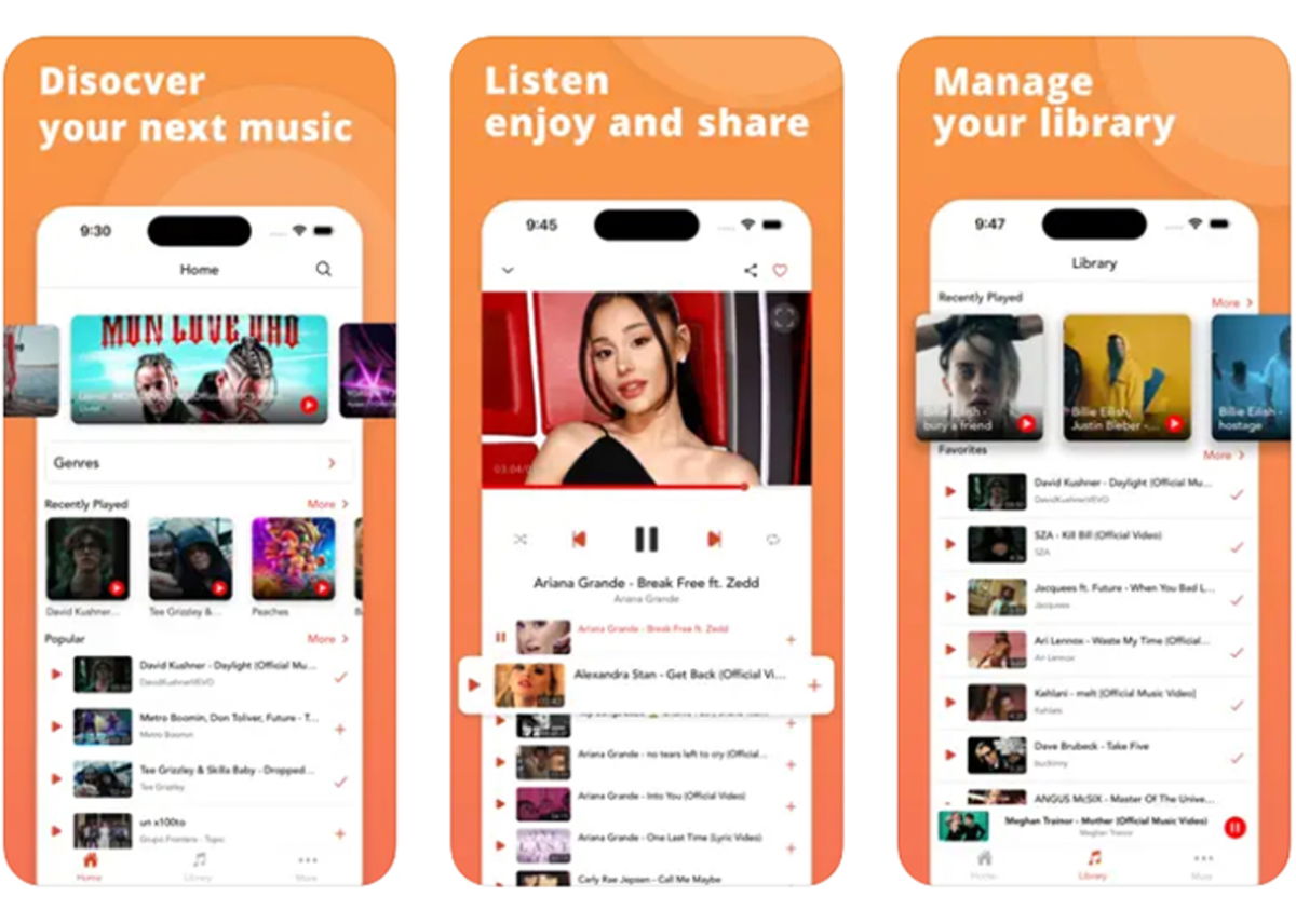 Best music players for iPhone GEARRICE