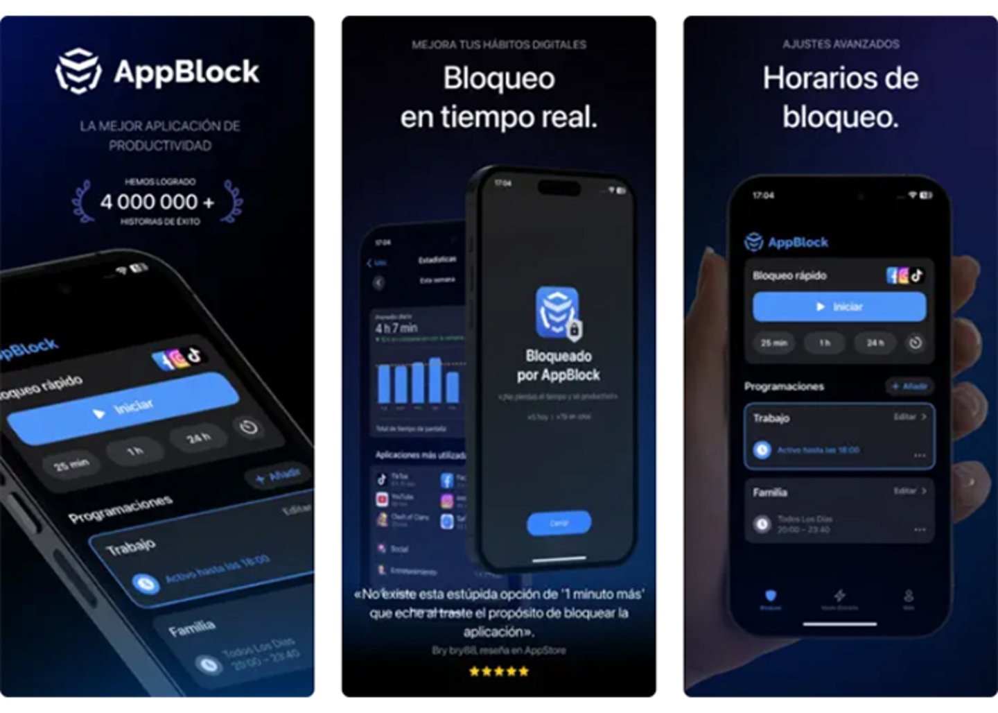 AppBlock - tu aliado para una vida digital balanceada- bloquea apps y webs con facilidad