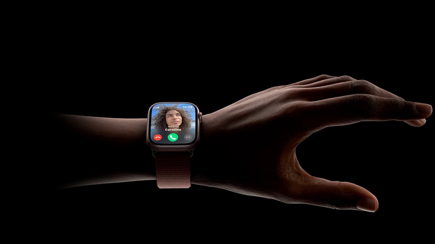 Una mano con el Apple Watch