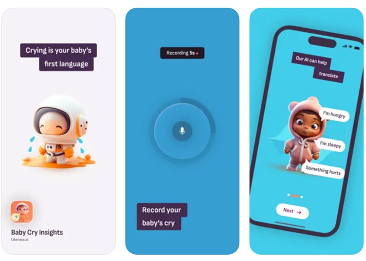 Baby Cry Insights Translator- descubre lo que realmente quiere decir tu bebe