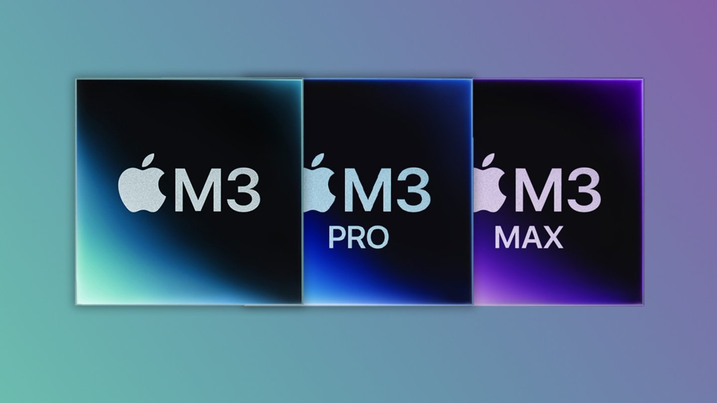 Chips de la serie M3 de Apple