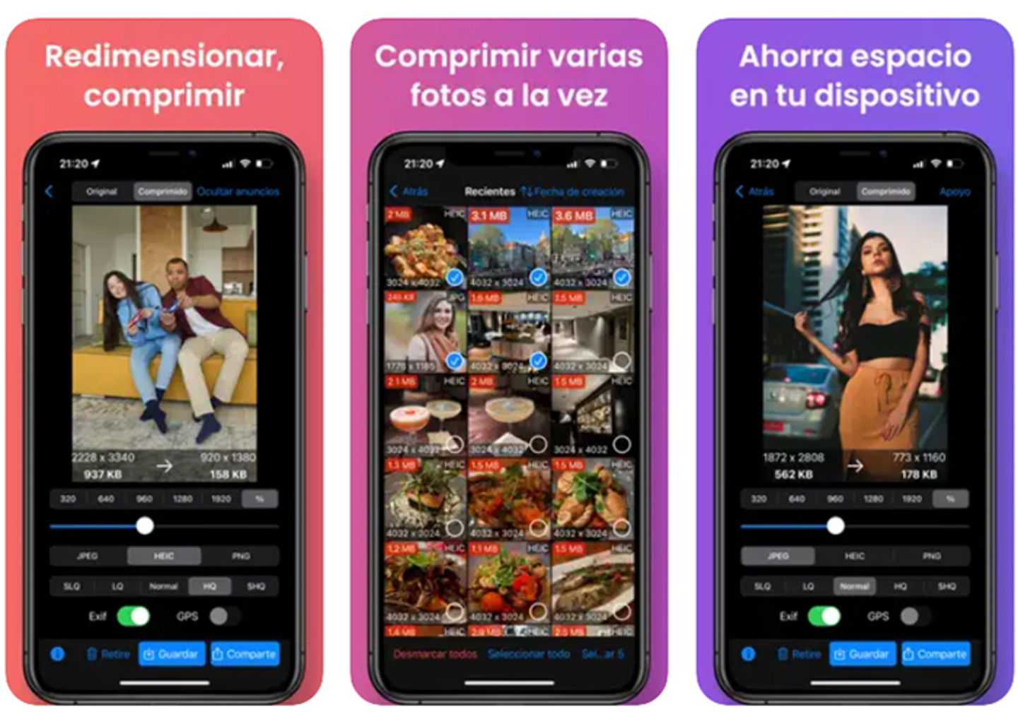 Simplifica la compresión de imágenes con esta opción de iOS