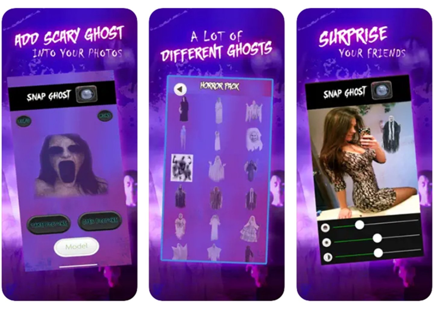 Flash Camara Fantasma- transforma tus fotos en pesadillas de Halloween
