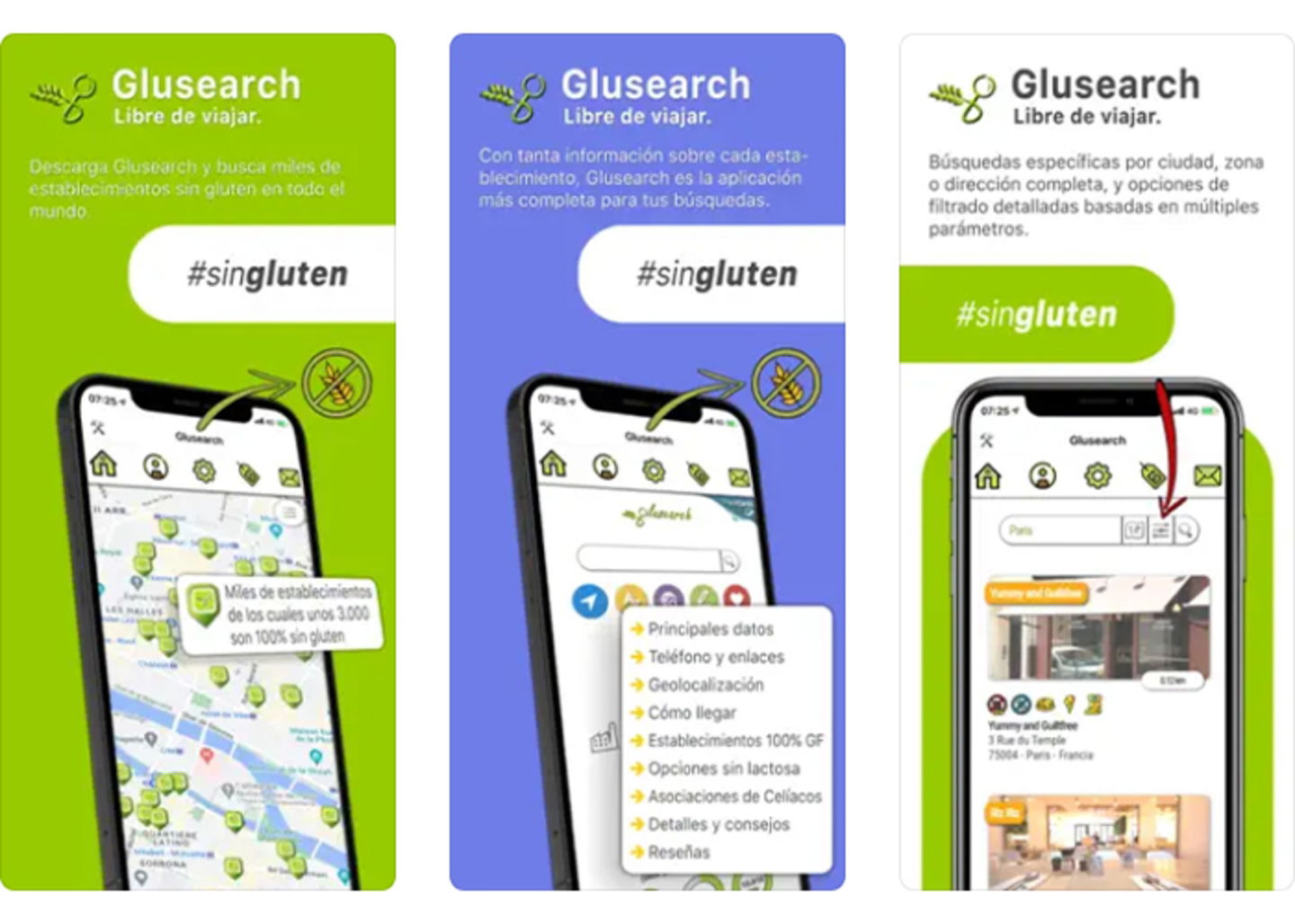 Descifra los secretos de la gastronomia sin gluten con Glusearch