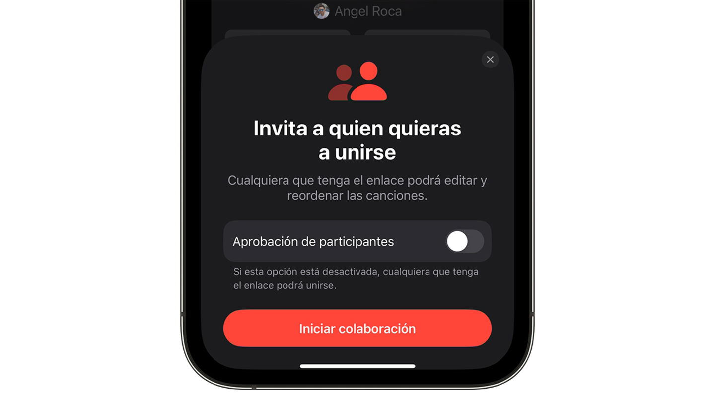 Listas colaborativas de Apple Music