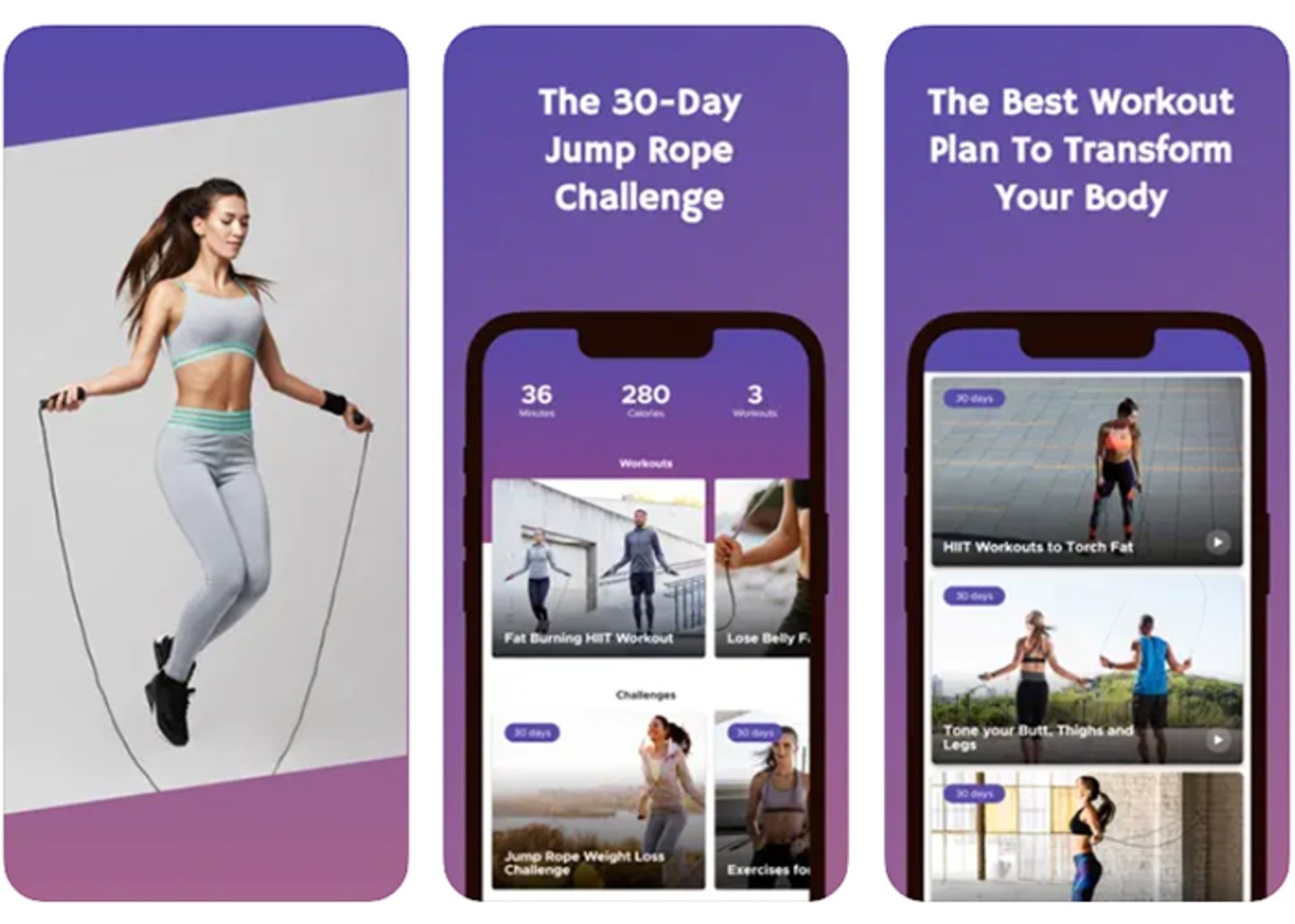 8 apps con rutinas de salto en cuerda para iPhone