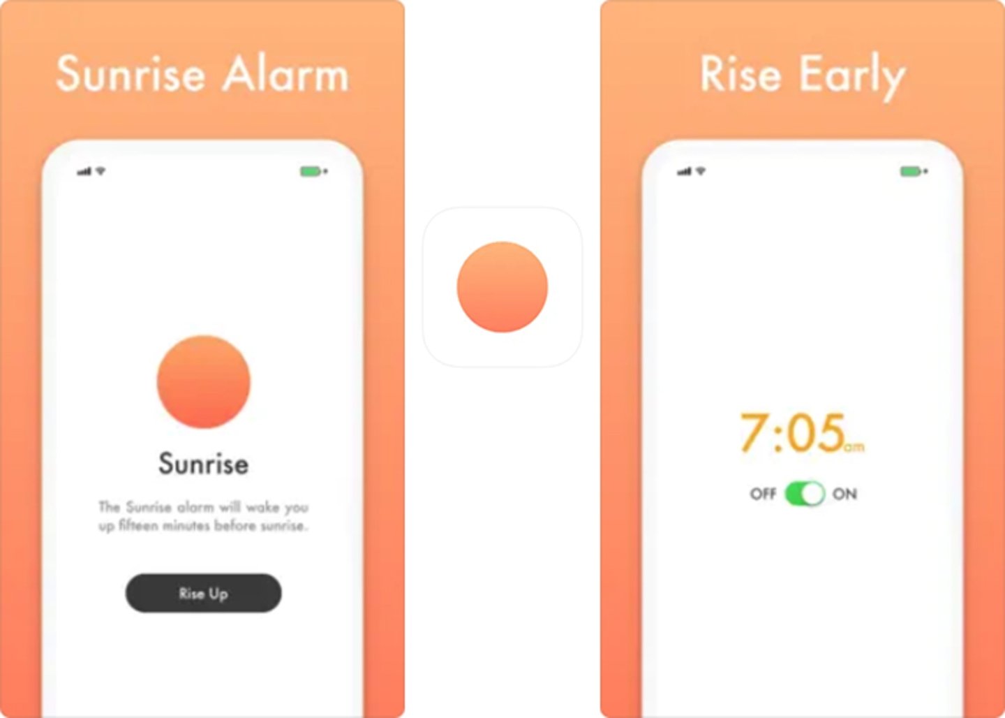 Despiertate con paz- Sunrise- Soothing Alarm Clock lo hace posible