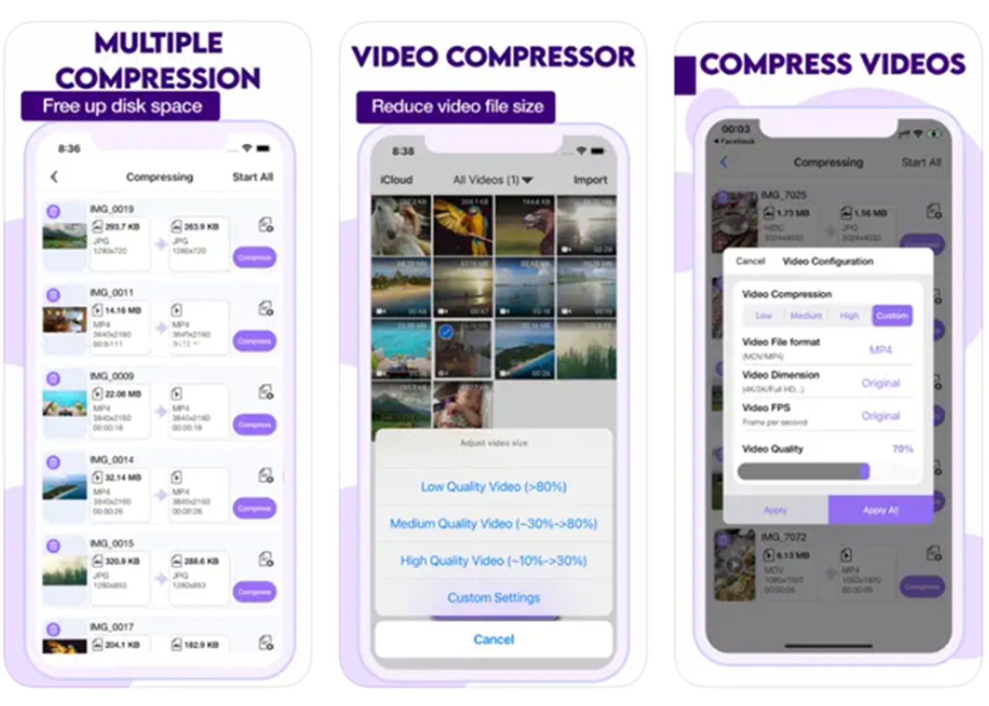 Video Compressor: reduce el tamaño de tus archivos de vídeo