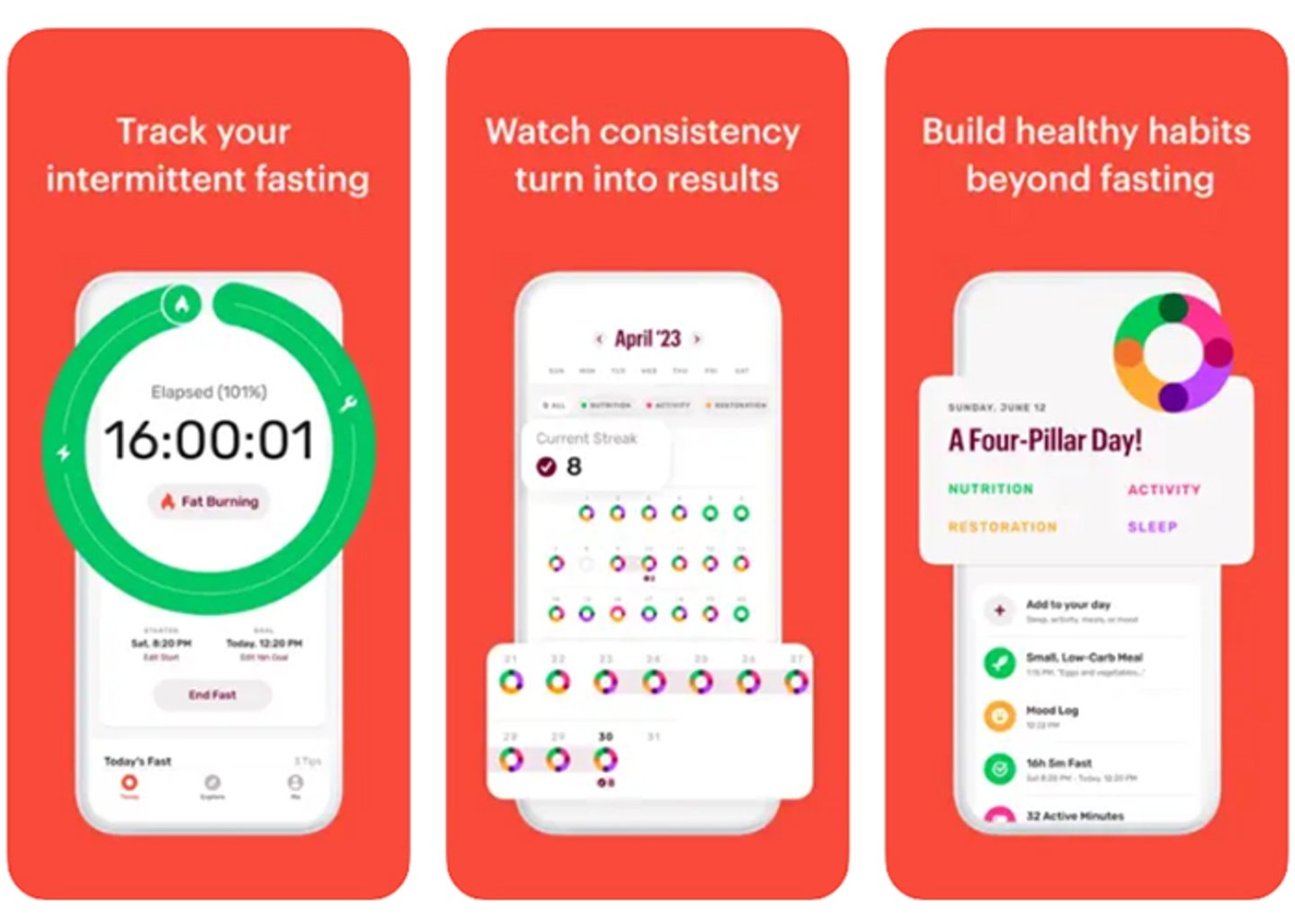 Zero Fasting Health Tracker- tu guia personalizada hacia una vida equilibrada