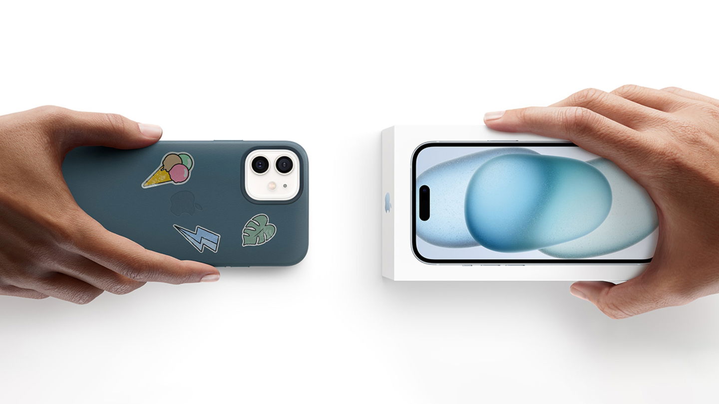 Imagen de Apple Trade In cambiando un iPhone por otro