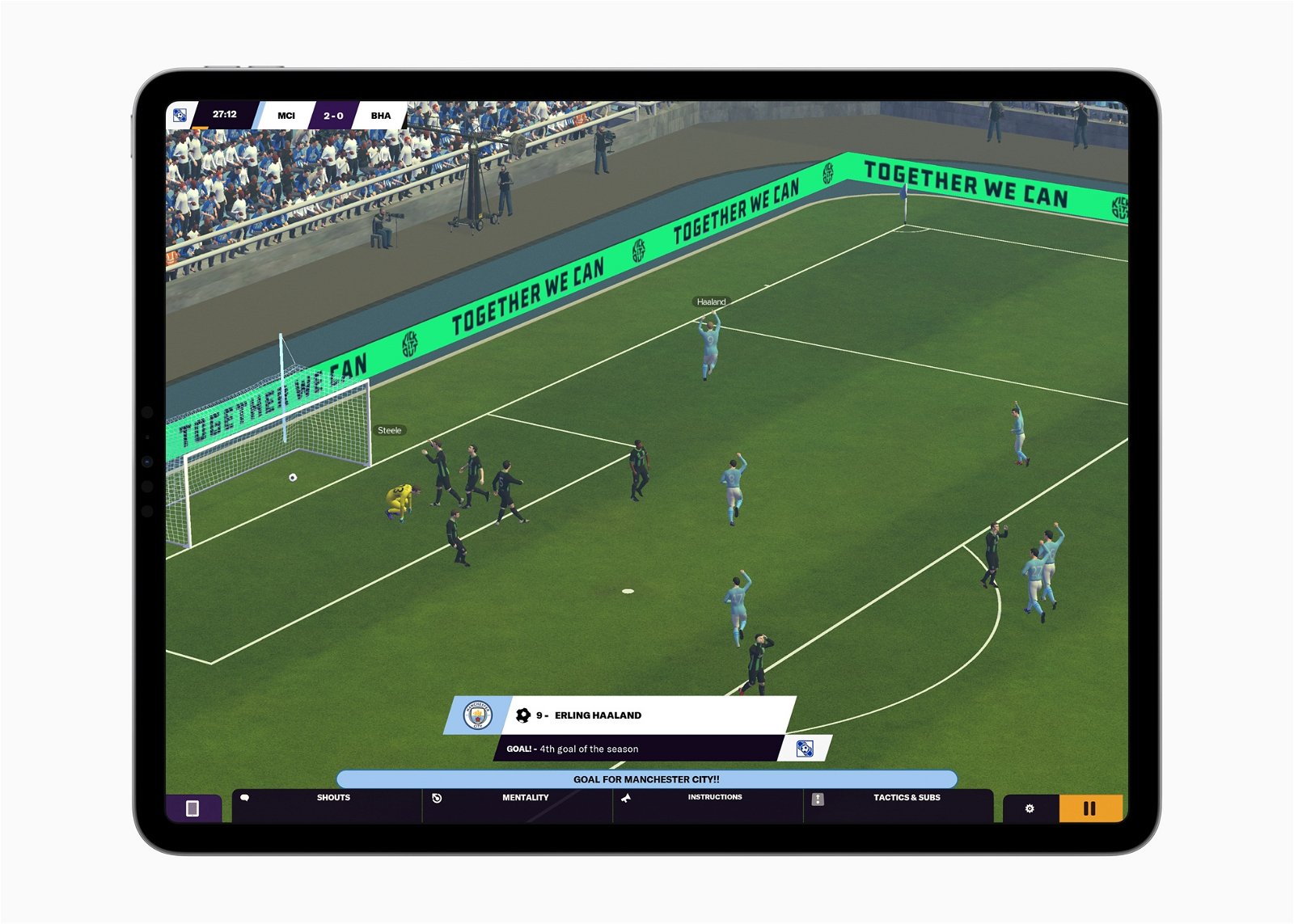 Football Manager 2024 Touch en iPad