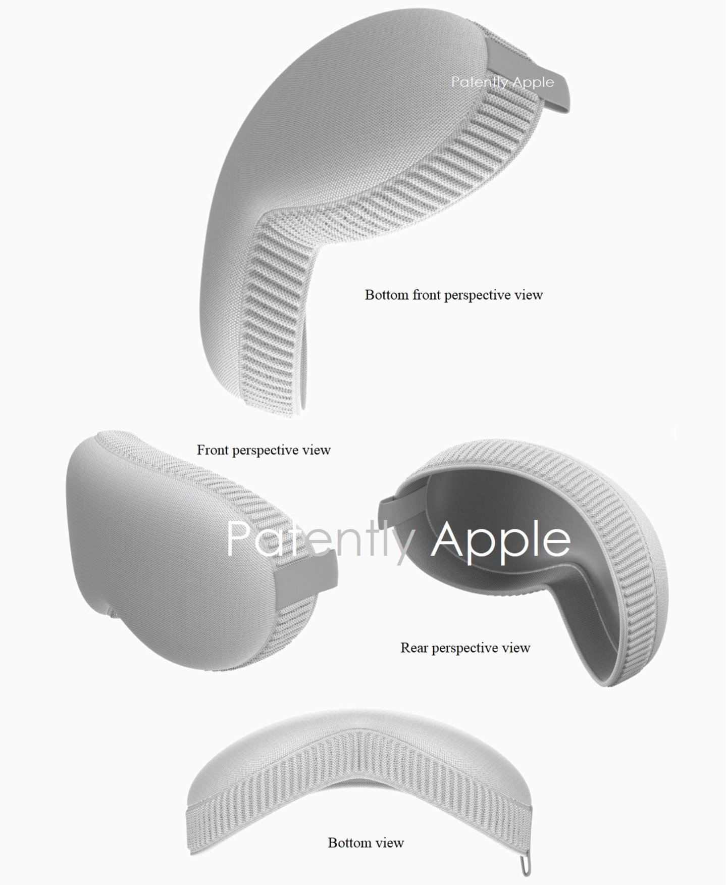Cubierta para la parte frontal de las Apple Vision Pro