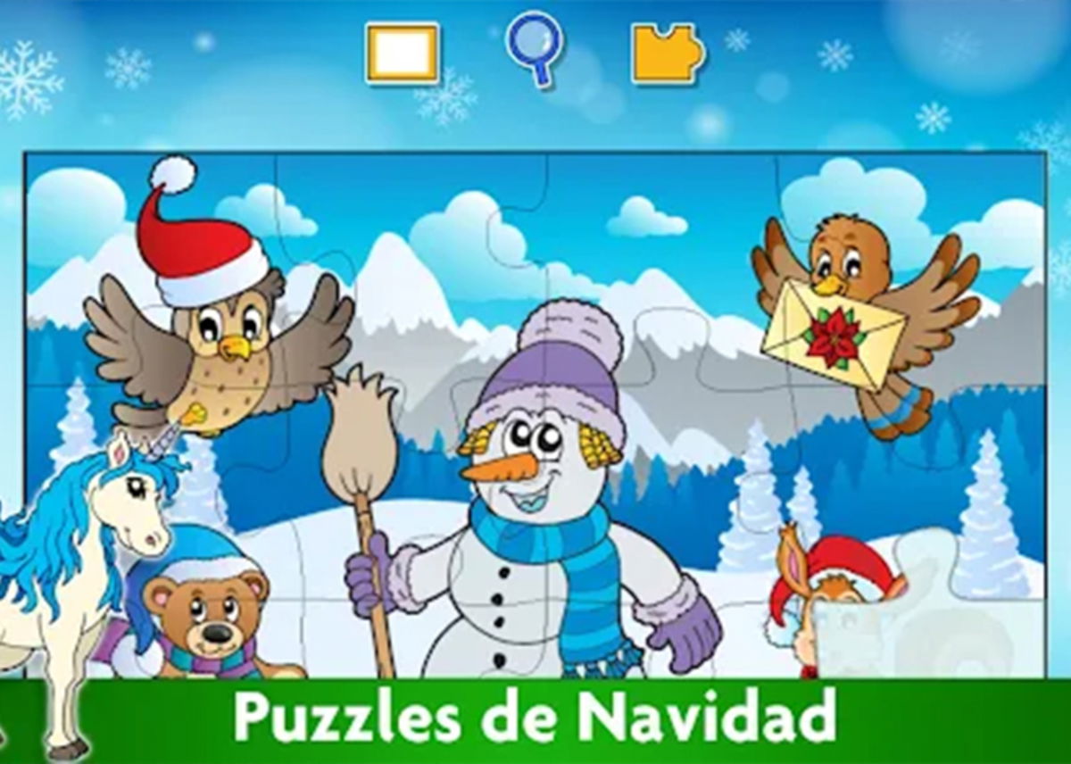 Christmas games puzzles