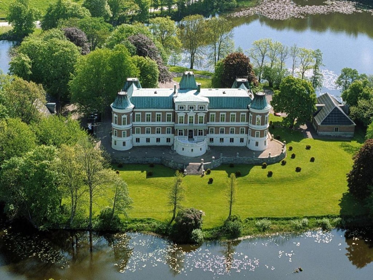 Castillo de Häckeberga en Lund, Suecia