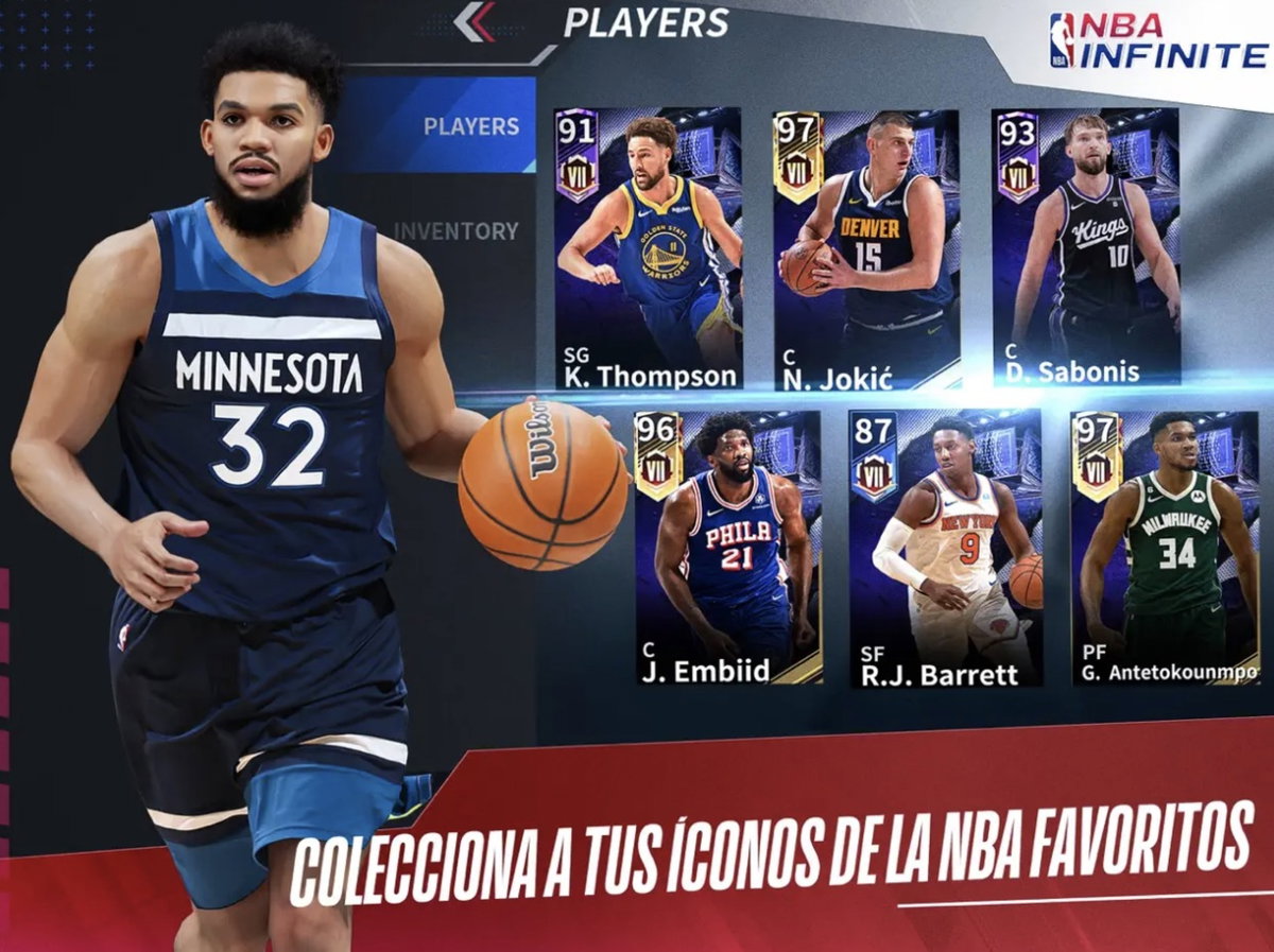 Nba Infinite Uid NBA Infinite es el nuevo juego de baloncesto que llega al iPhone, iPad ...