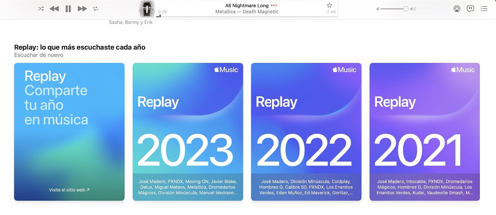 En espera de Apple Music Replay 2024