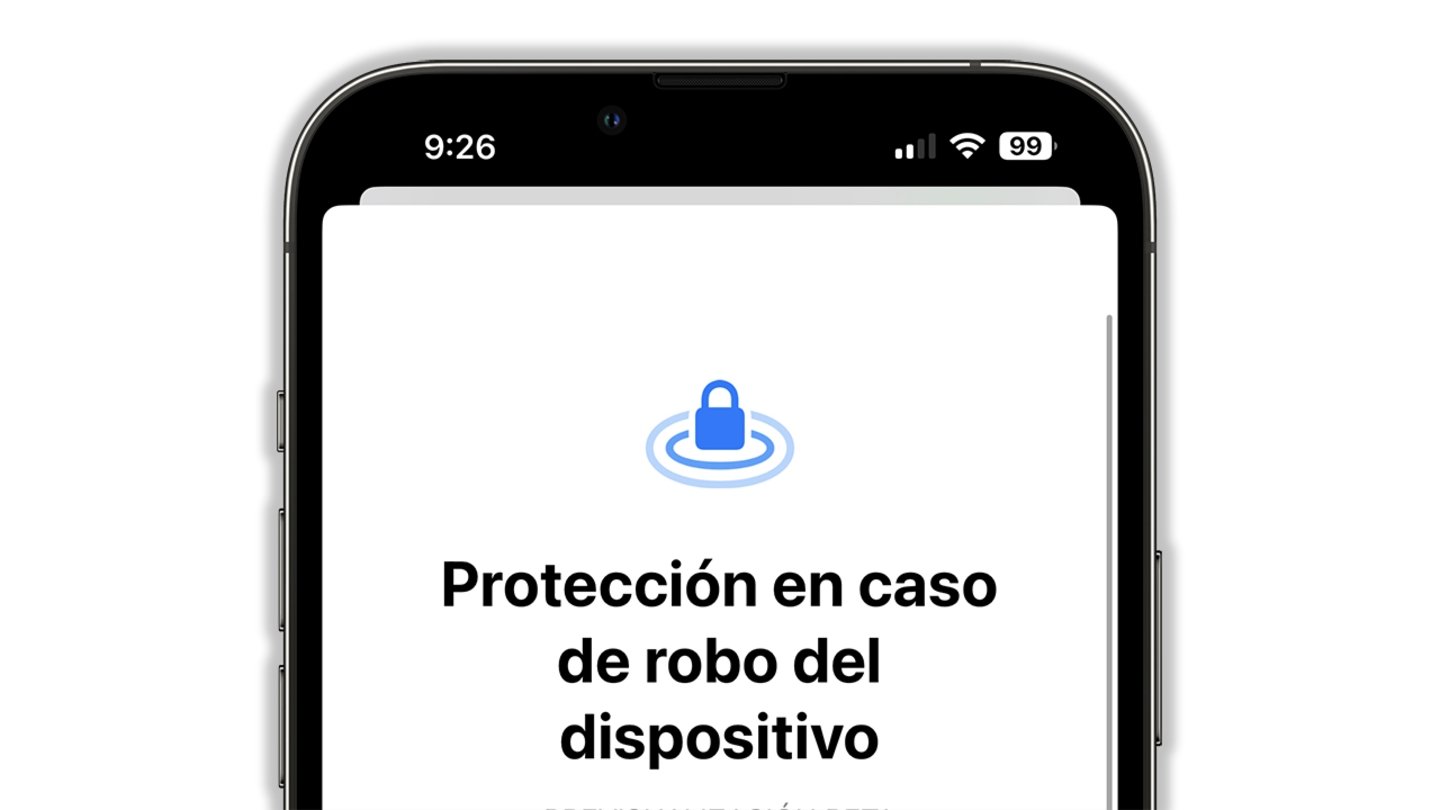 Protección en caso de robo del dispositivo