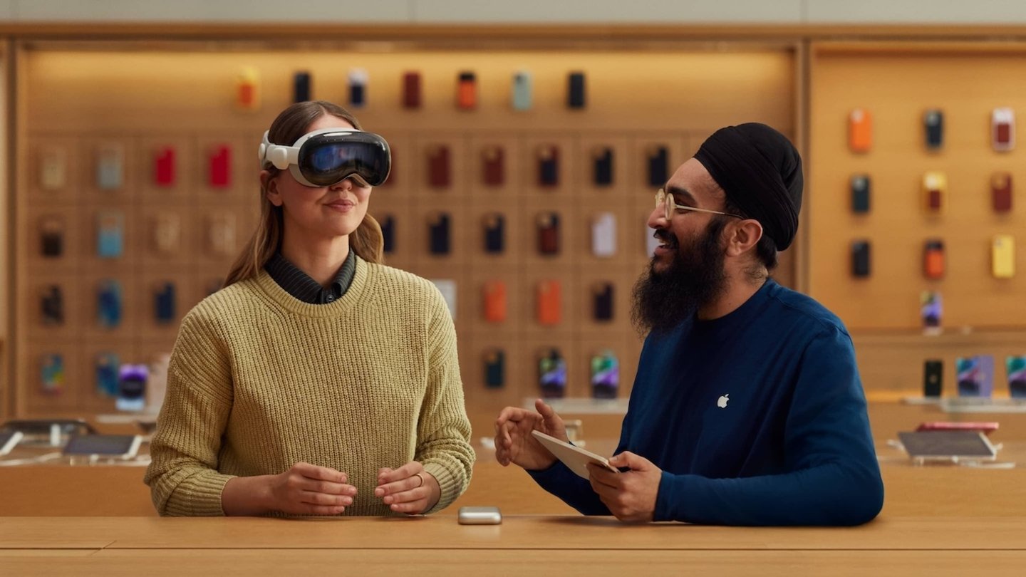 Será una experiencia única probar las Apple Vision Pro en una Apple Store