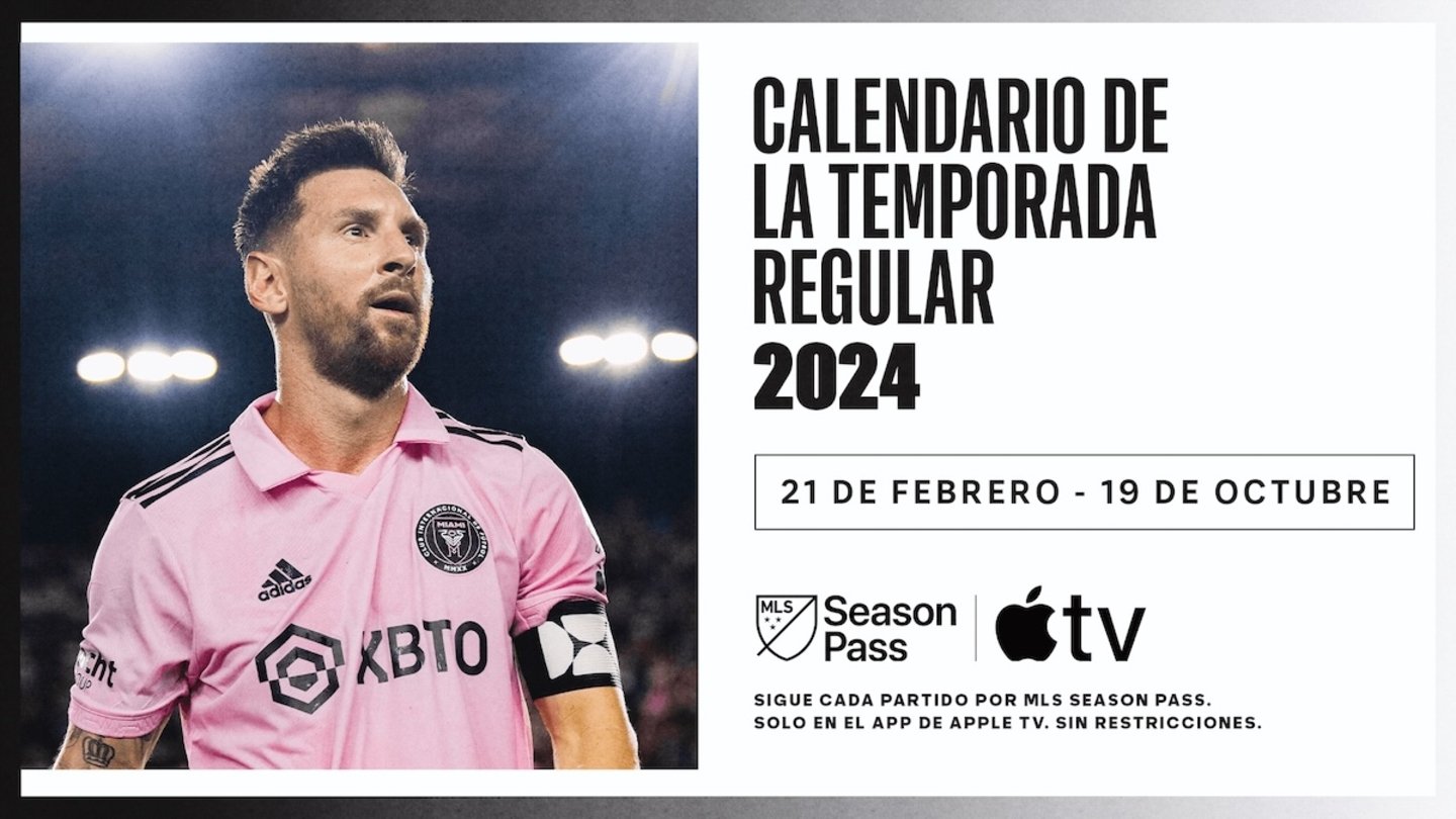 Ya disponible MLS Season Pass 2024 en Apple TV