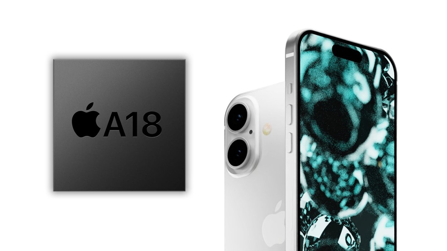Chip A18 y concepto de iPhone 16
