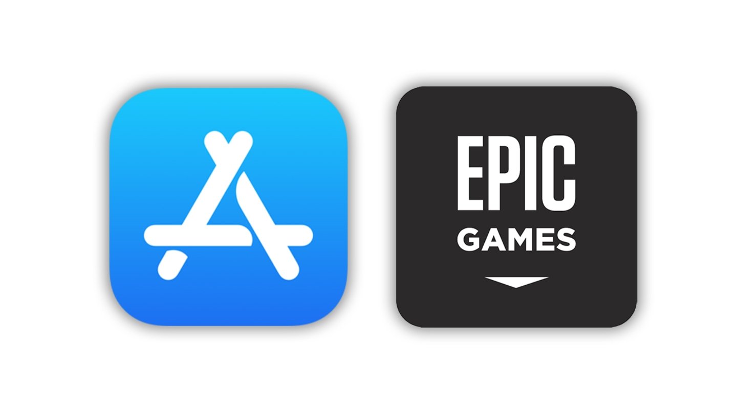 Iconos de la App Store y Epic Games
