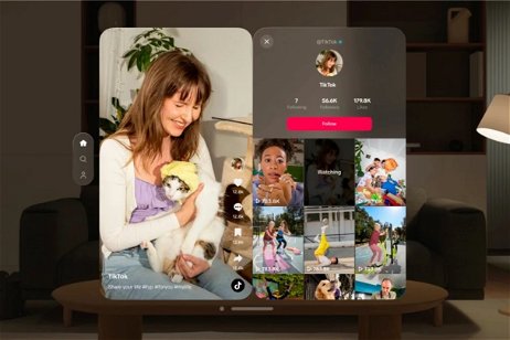 TikTok lanza su app para Apple Vision Pro, antes que Netflix y YouTube