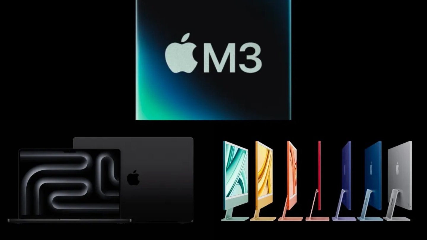 MacBook Pro y iMac con chip M3 presentados en octubre de 2023